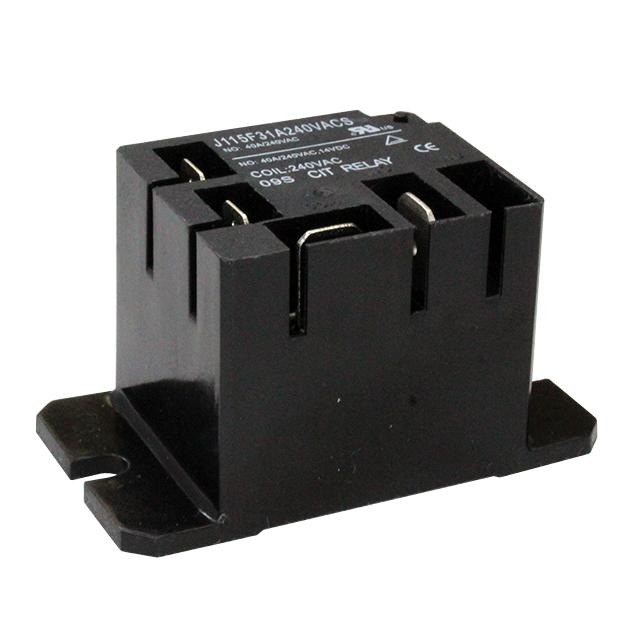 J115F31A240VACS CIT Relay and Switch  Power Relays Over 2 Amps